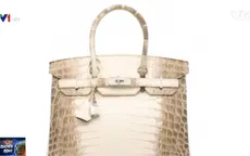 Chiếc túi Hermes Birkin được bán đấu giá với mức kỷ lục