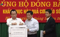 Thêm nhiều cơ quan, đơn vị ủng hộ đồng bào bị thiệt hại do bão lũ