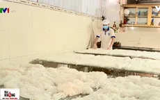 Đóng gói, hút chân không cho sản phẩm bún tươi