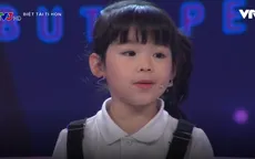 Bé 5 tuổi kể chuyện bằng tiếng Anh khiến giám khảo "choáng"