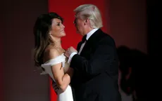 Tổng thống Donald Trump khiêu vũ tình tứ cùng vợ trên nền nhạc My way