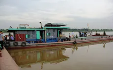 2 tàu đâm nhau trên sông Hồng, 1 thuyền trưởng mất tích