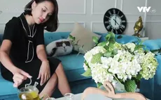 Vân Hugo khoe phòng bí mật trong căn hộ mới tậu
