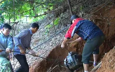 Kon Tum: Phát hiện bãi vàng trái phép tại vườn quốc gia Chư Mom Ray