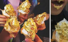 Thử món kem dát vàng "gây bão" ngay tại TP.HCM