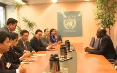 Việt Nam ủng hộ thúc đẩy hệ thống thương mại quốc tế