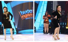 Việt Hương catwalk khoe vòng 3 trên sân khấu Bước nhảy ngàn cân (21h, VTV3)