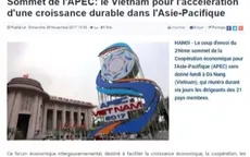 Báo chí nước ngoài đưa tin về APEC 2017