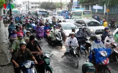 TP.HCM xuất hiện nhiều điểm ngập sau cơn mưa nhanh