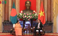 Chủ tịch nước Trần Đại Quang tiếp Chủ tịch Quốc hội Bangladesh