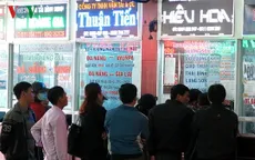 Giá vé xe khách ở Nghệ An đi các tỉnh tăng cao nhất 38%