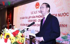Văn phòng Chủ tịch nước đón nhận Huân chương Hồ Chí Minh