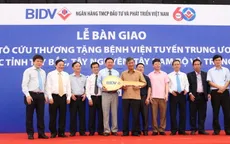 BIDV tặng 46 xe cứu thương cho bệnh viện và các sở y tế