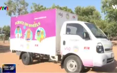 Xe thí nghiệm lưu động mang khoa học đến các miền quê Nigeria