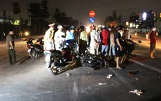 Bình Phước: Hai xe máy gây tai nạn liên hoàn, 4 người thương vong