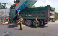 Bà Rịa - Vũng Tàu: Xe ben đâm xe máy, 1 người tử vong tại chỗ