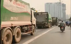 Hà Nội xử phạt lái xe rác đi vào làn bus nhanh BRT