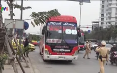 Khó xử lý triệt để xe khách vi phạm