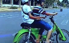 Giật mình 2 thiếu niên Tiền Giang điều khiển xe máy “4 không"