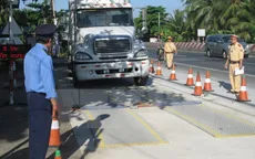 Tăng cường kiểm tra, kiểm soát, xử lý xe quá tải trọng