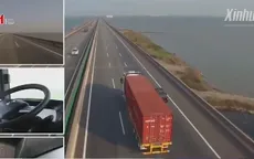 Trung Quốc giới thiệu xe tải hoàn toàn tự lái