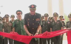 Khánh thành trụ sở quân đội Campuchia do Việt Nam viện trợ