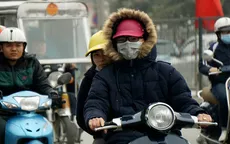Ngày 29/1, trời rét đậm, không khí lạnh tiếp tục ảnh hưởng đến Trung Trung Bộ