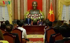 Quyền Chủ tịch nước tiếp đoàn doanh nghiệp nhỏ và vừa Việt Nam