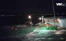Đặc nhiệm Biên phòng miền Nam bắt 5 tàu khai thác cát trái phép