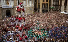 Độc đáo cuộc thi xây… tháp người ở Tây Ban Nha