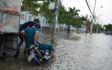 Nguy cơ ngập lụt nghiêm tại các tỉnh phía Nam trong vài ngày tới