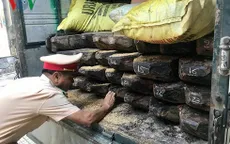 Phát hiện ô tô chở số lượng lớn gỗ lậu