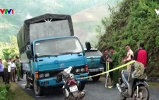 Đã bắt được đối tượng lao xe chở gỗ vào lực lượng kiểm lâm