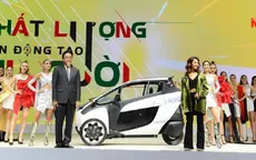 Xế "lạ" Toyota i Road hút khách tại VMS 2018