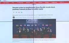 Thượng viện Canada thông qua CPTPP