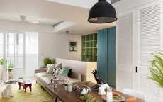 Căn hộ mang phong cách hiện đại đầy màu sắc