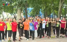 Buổi sáng tràn đầy năng lượng của CLB người cao tuổi nhảy Hip Hop