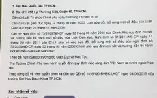 Giả mạo giấy báo nhập học Trường ĐH Bách khoa để lừa hàng trăm triệu