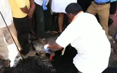 Bộ trưởng Ấn Độ được tán dương vì tự tay thông cống giữa phố