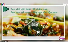 Các món ngon từ sam biển bạn nên thử khi tới Hải Phòng