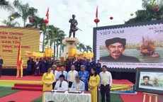 Phát hành đặc biệt bộ tem kỷ niệm 150 năm ngày mất Nguyễn Trung Trực