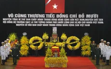 Cử hành trọng thể lễ viếng nguyên Tổng Bí thư Đỗ Mười