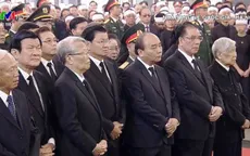 Lễ truy điệu nguyên Tổng Bí thư Đỗ Mười