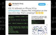 Chỉ sau 14 ngày, hacker Trung Quốc đã bẻ khóa thành công iOS 12