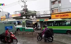 TP.HCM chuẩn bị đón đợt triều cường lớn, ngập úng xảy ra ở nhiều khu vực