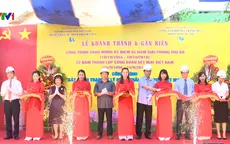 Đưa trạm xử lý nước thải Bệnh viện Dệt May vào sử dụng