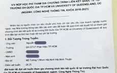Cảnh báo nạn lừa đảo chương trình liên kết đào tạo quốc tế