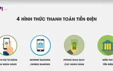 Hà Nội đẩy mạnh thu tiền điện qua trích nợ ngân hàng