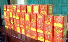 Bắt đối tượng vận chuyển gần 50kg pháo lậu từ Lào về Việt Nam