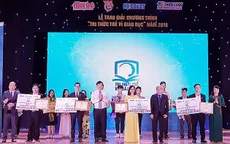 Trao giải "Tri thức trẻ vì giáo dục" 2018